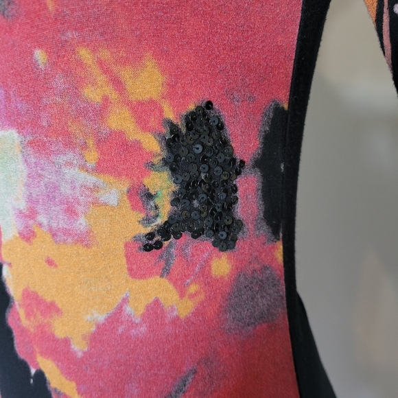 Vintage Desigual Long Sleeved Bodycon Dress, GUC, Approximate Size M - Picture 2 of 10